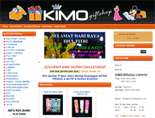 Tablet Screenshot of kimo-giftshop.com